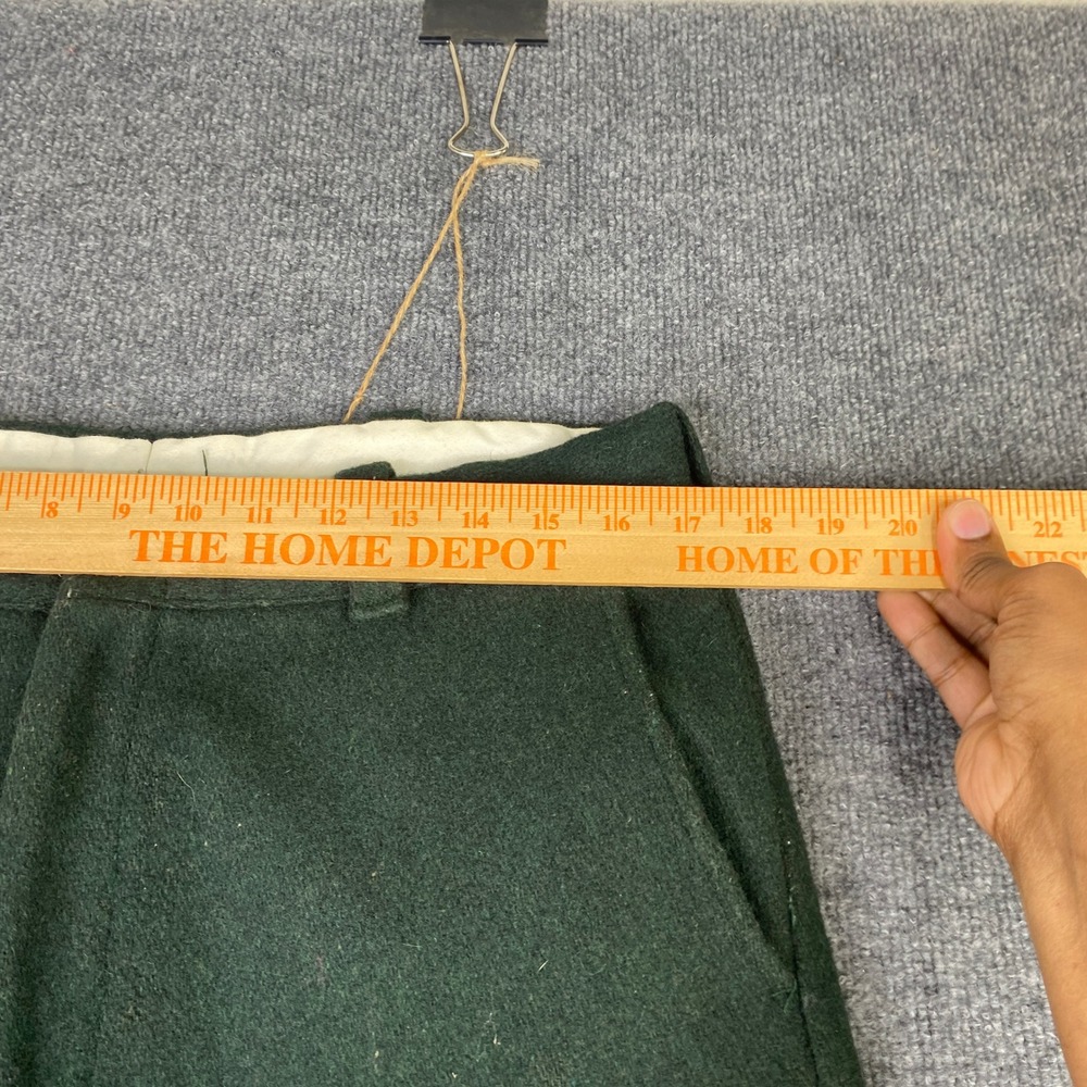 Arctic by Commander Mens Green Wool Hunting Pants Water Repellent Made in USA - Picture 5 of 8